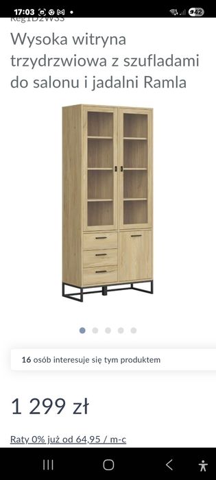 Zestaw mebli do salonu Ramla