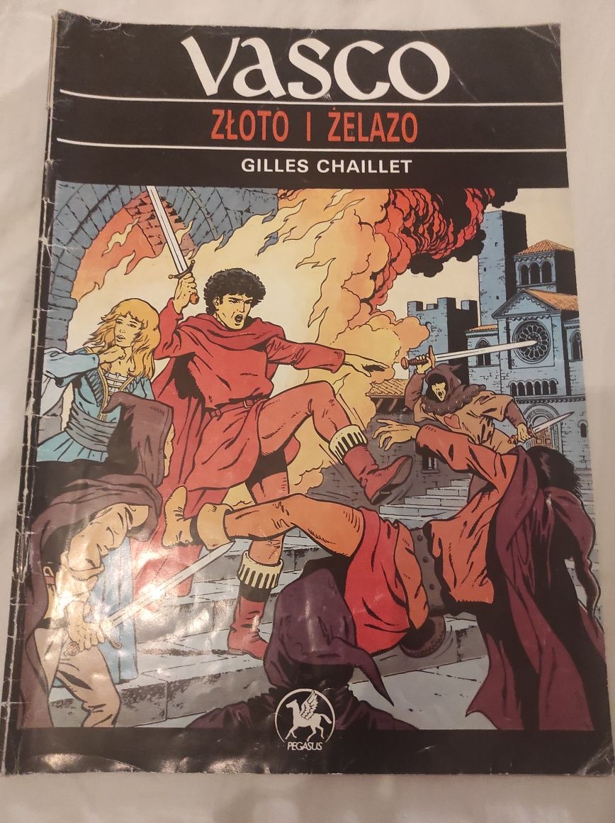 Komiks Vasco Złoto i Żelazo. 1990