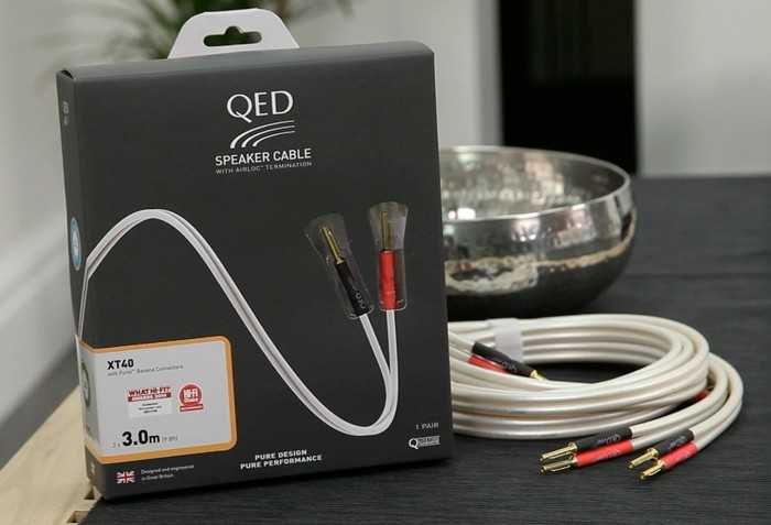 Cabo para Colunas de Som QED XT40 2x3m