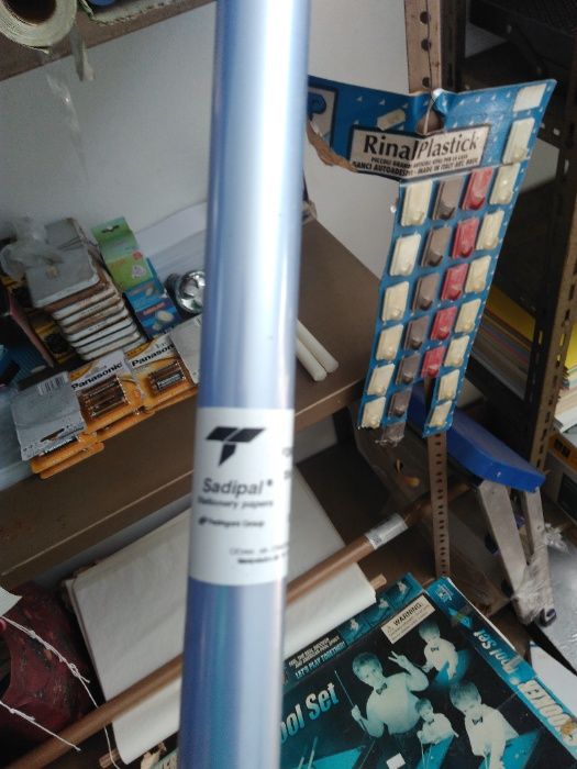 Papel plástico de encapar