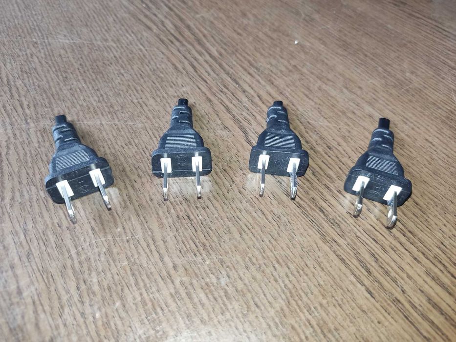 Сетевые вилки комплект стандарт  US США