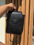 Plecak vintage skorzany prada