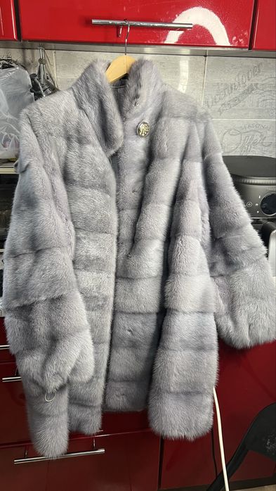 Шуба норкова натуральна