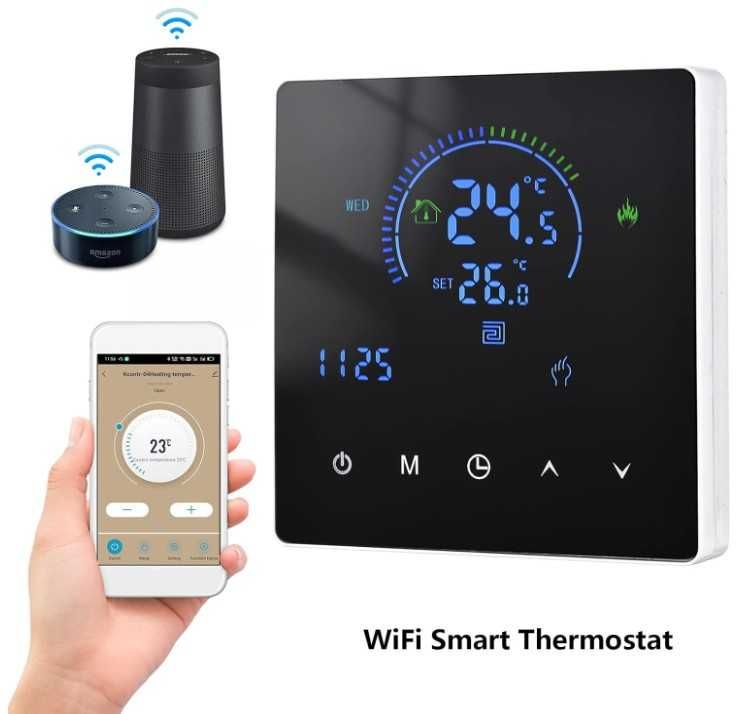 Inteligentny termostat Wifi do wodnego ogrzewania Decdeal