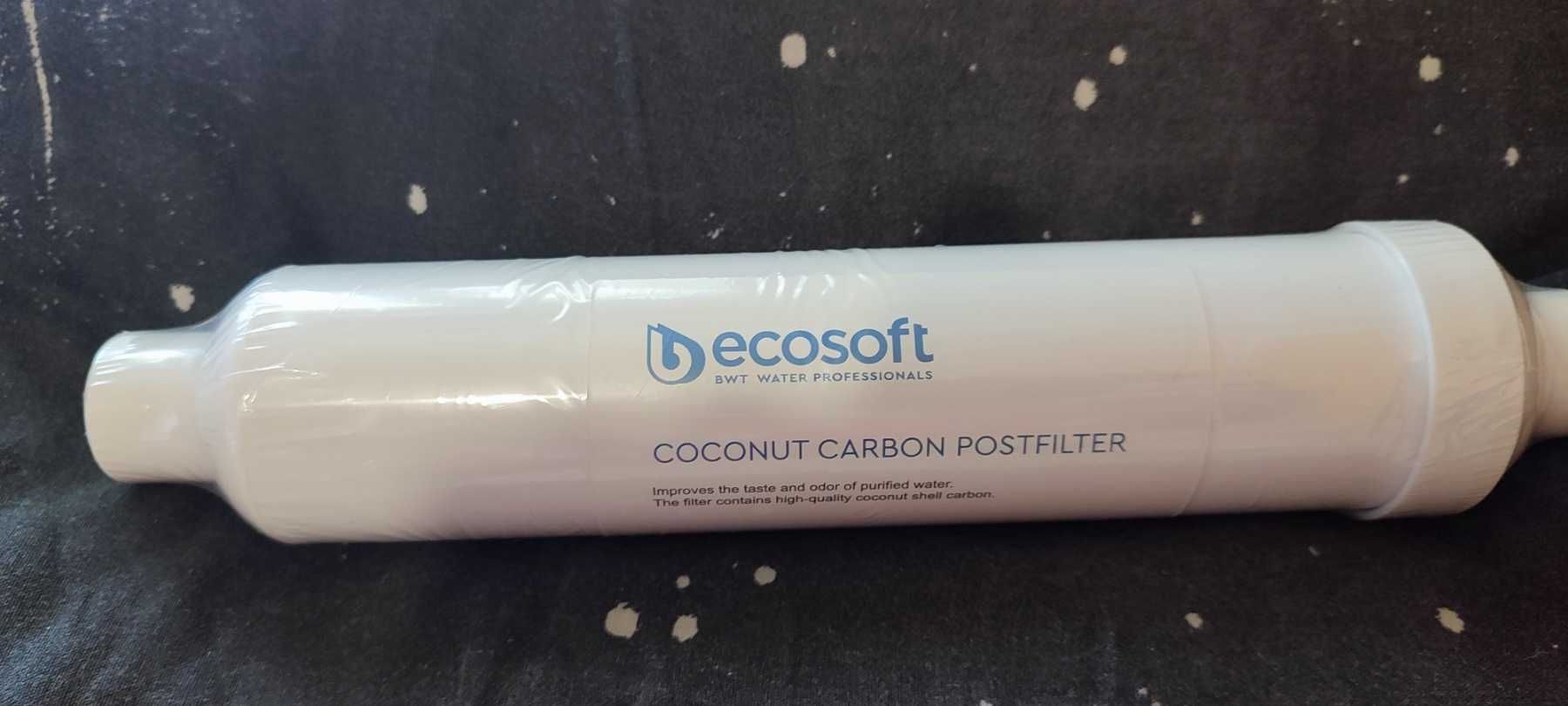 Вугільний постфільтр Ecosoft для фільтрів зворотного осмосу