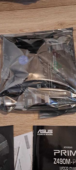 Płyta gł. ASUS Prime Z490M + 2x 16GB DDR4 HyperX + Intel Core i5 10500