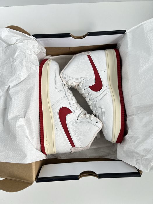 Nike Air Force 1 High Sculpt red/white нові, оригінал