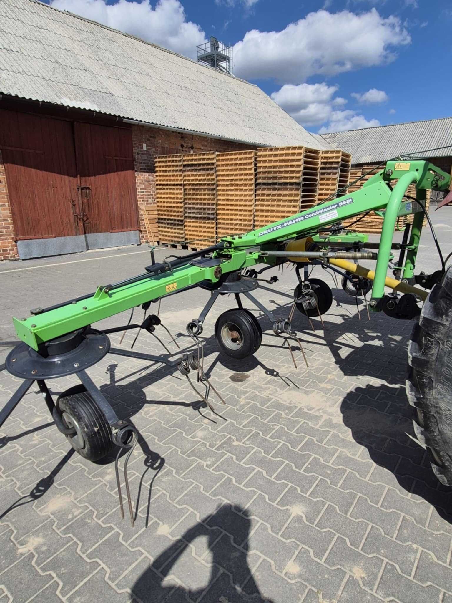 Przetrząsarka Deutz-Fahr condimaster 5521 - 5,5m - 2