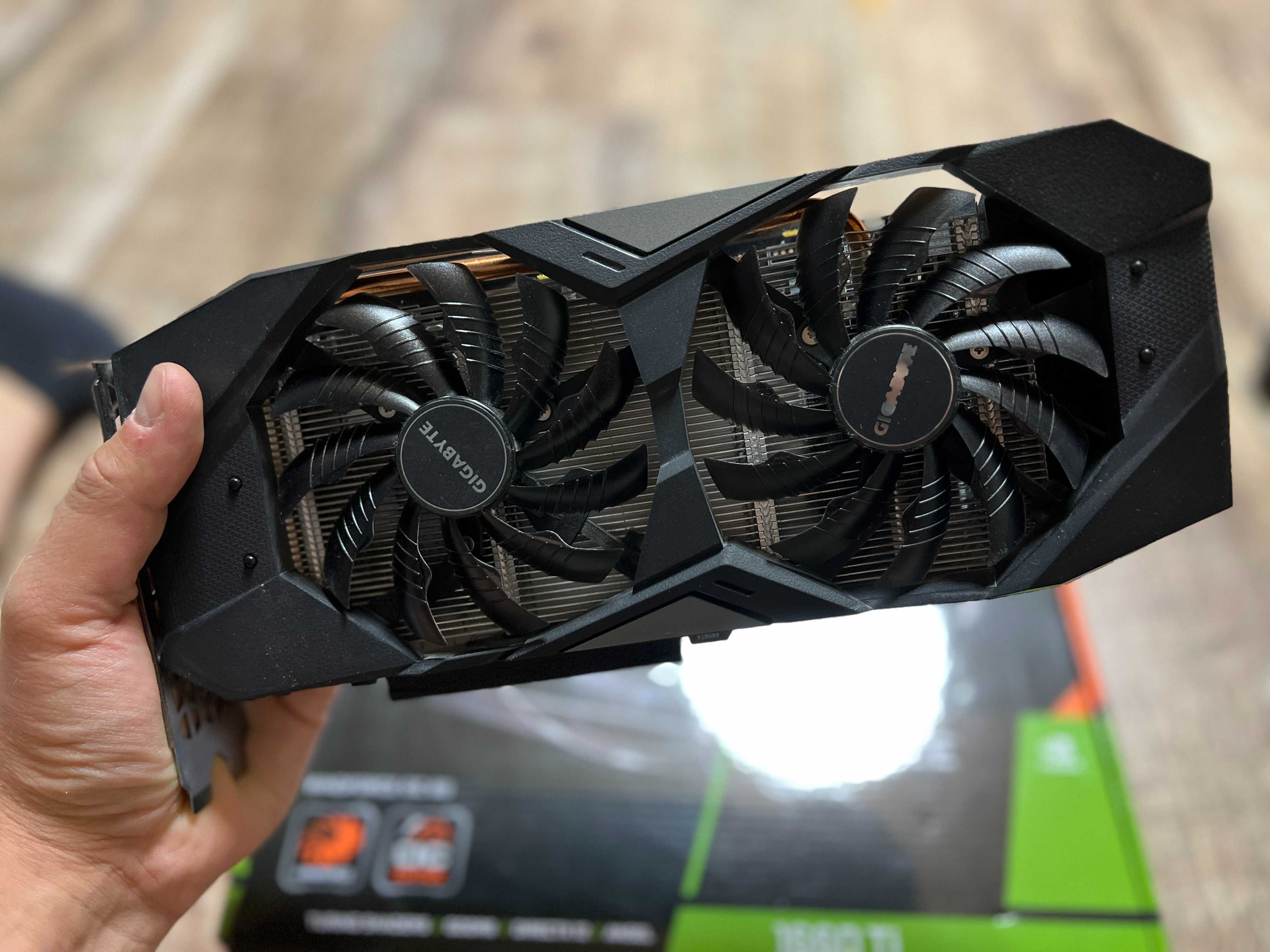 Продам відеокарту Gigabyte GeForce GTX 1660 Ti WINDFORCE OC 6G.