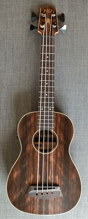 Ukulele Kala U Bass Striped Ebony