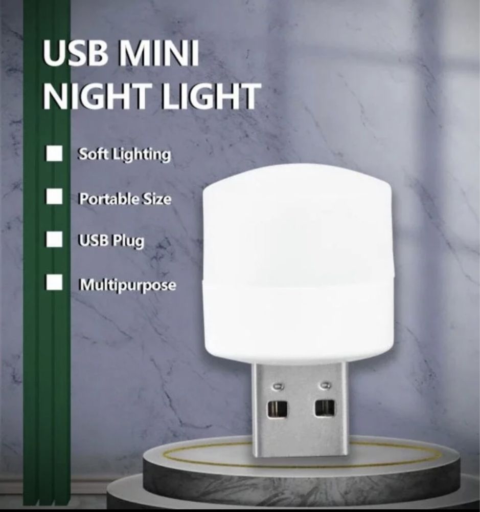 USB міні лампа портативна USB лампа резервне світло