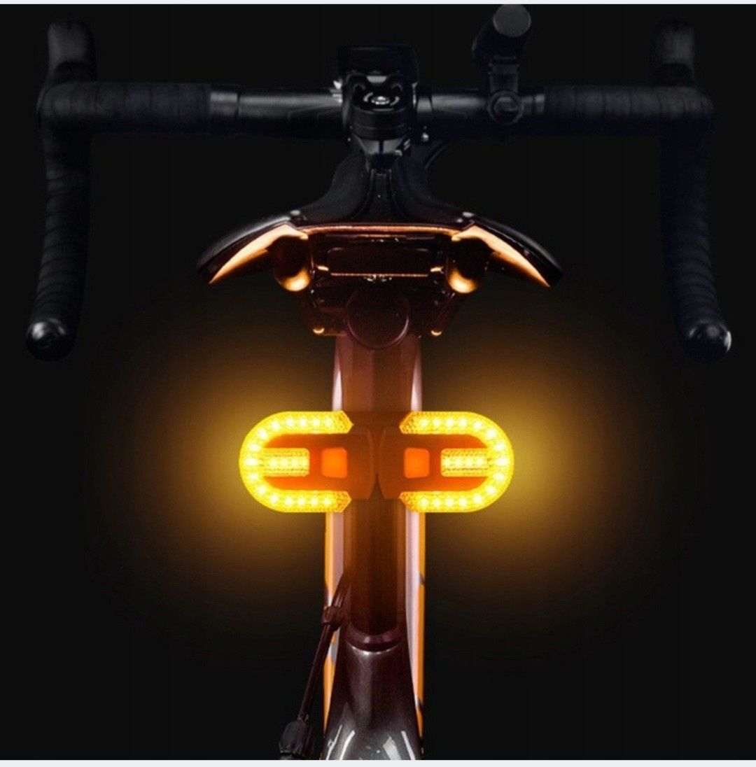 BEZPRZEWODOWE Kierunkowskazy  Rowerowe USB LED
