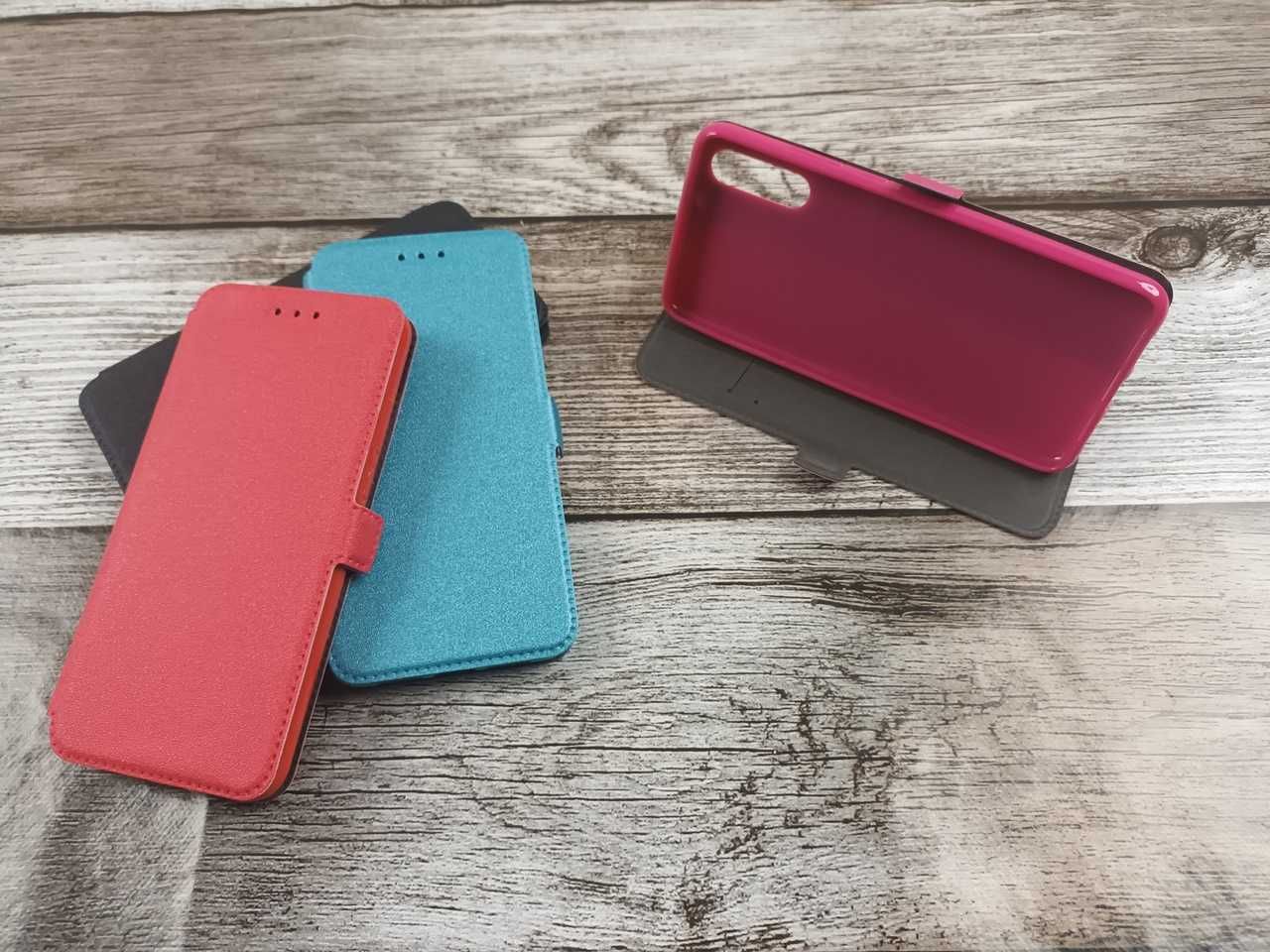 Etui Case Book Pocket do Huawei P20 + Szkło Hartowane