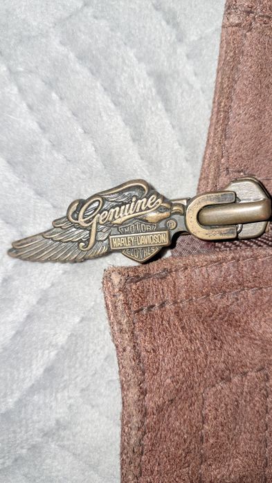 Casaco de couro Harley Davidson vintage