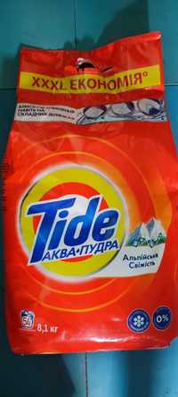 Пральний порошок Tide Альпійська свіжість 8.1 кг тайд стиральный