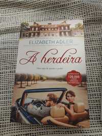 Livro "A Herdeira de Elizabeth Adler