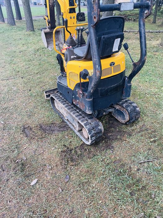 Yanmar SV 08 minikoparka , wacker takeuchi cat bobcat