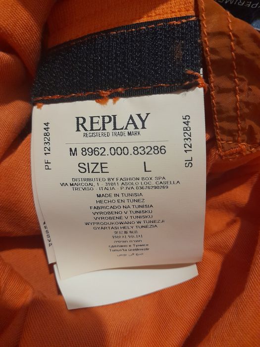 Replay чоловіча куртка вітровка бомбер L