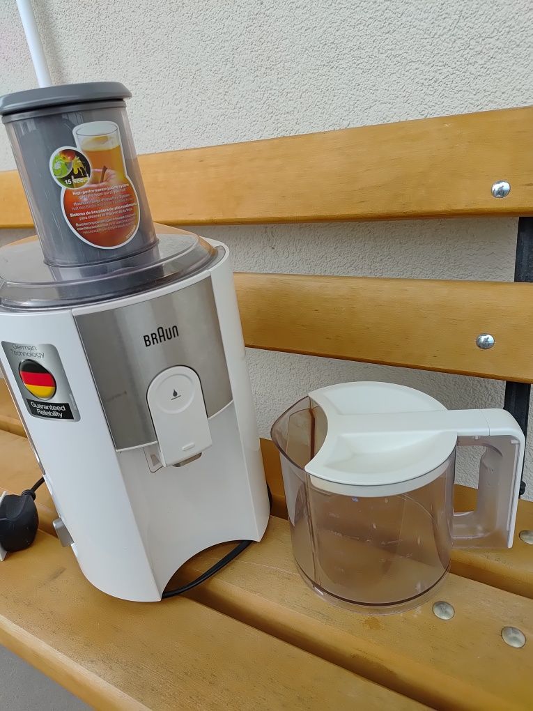 Sokowirówka Braun J500 biała