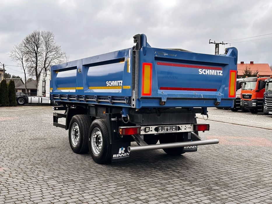 Schmitz Cargobull PRZYCZEPA WYWROTKA 3-STR  TANDEM  Rama Ocynk / Przebieg 87 tys. km ! / Spr. z Niemiec