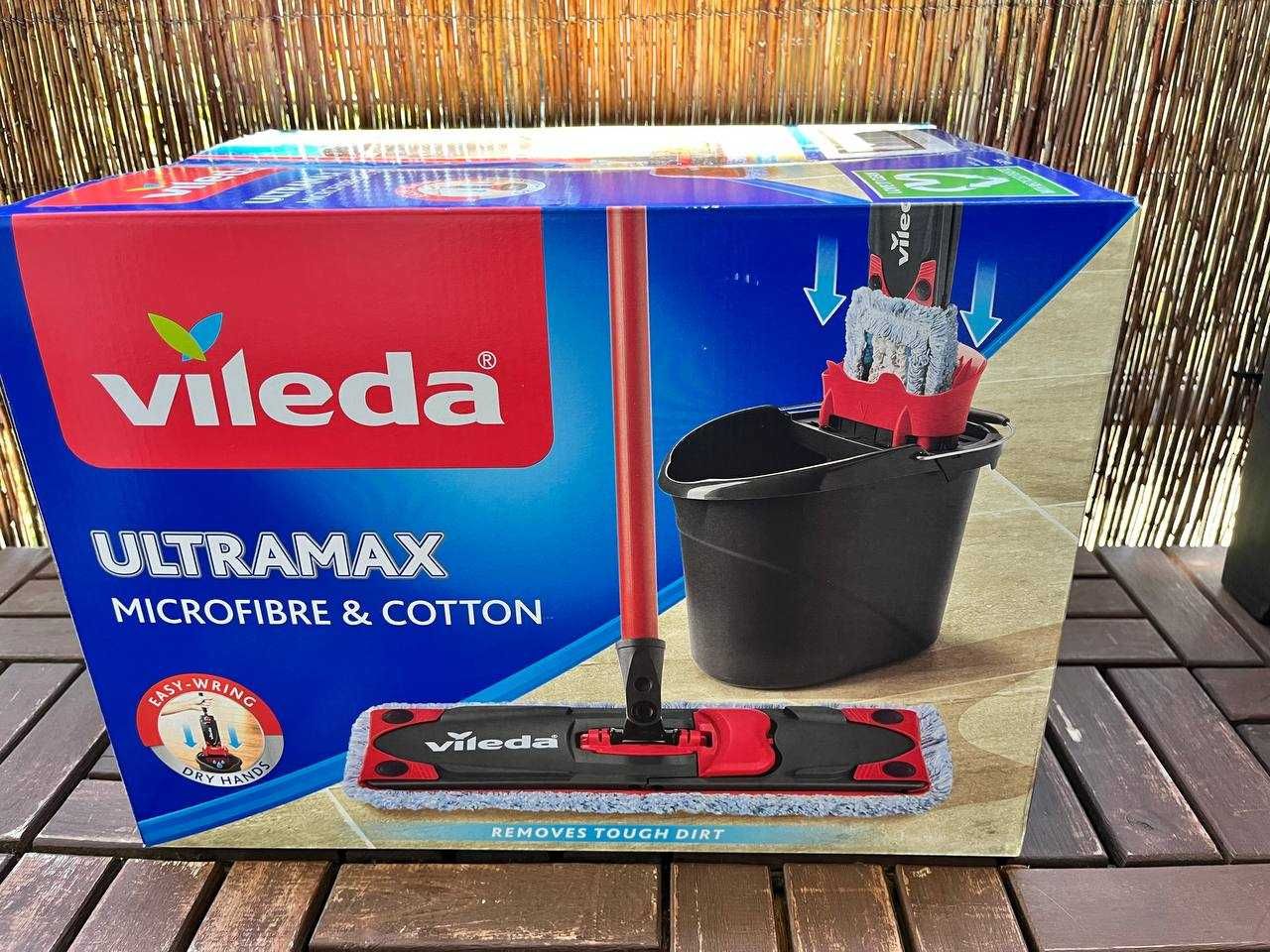 Vileda Ultramax – NOWY zestaw do mycia podłóg z mopem i wiadrem