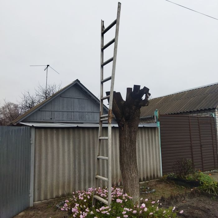 Лестница алюминиевая СССР драбина стрімянка