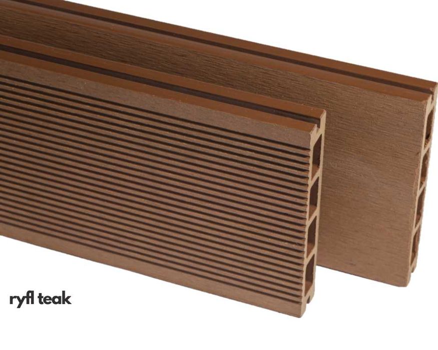 deska tarasowa kompozytowa PACO RYFLOWANA brąz grafit szary 5,8m mb