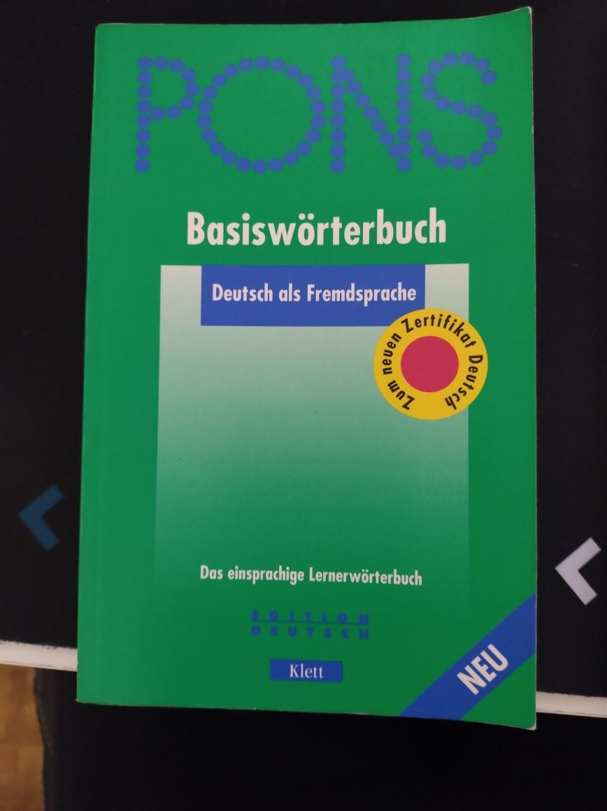 Słownik języka niemieckiego - Basisworterbuch Deutch als Fremdsprache