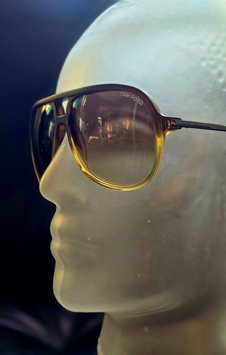 Tom Ford okulary unisex a'la Ray Ban, pilotki aviator NOWE