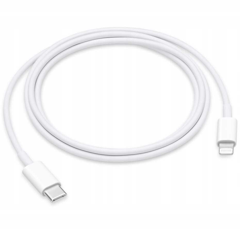 Kostka Ładowarka UBC typu C + 2 Kable 1m USBC/Lightning i 1m USB-A/Lig