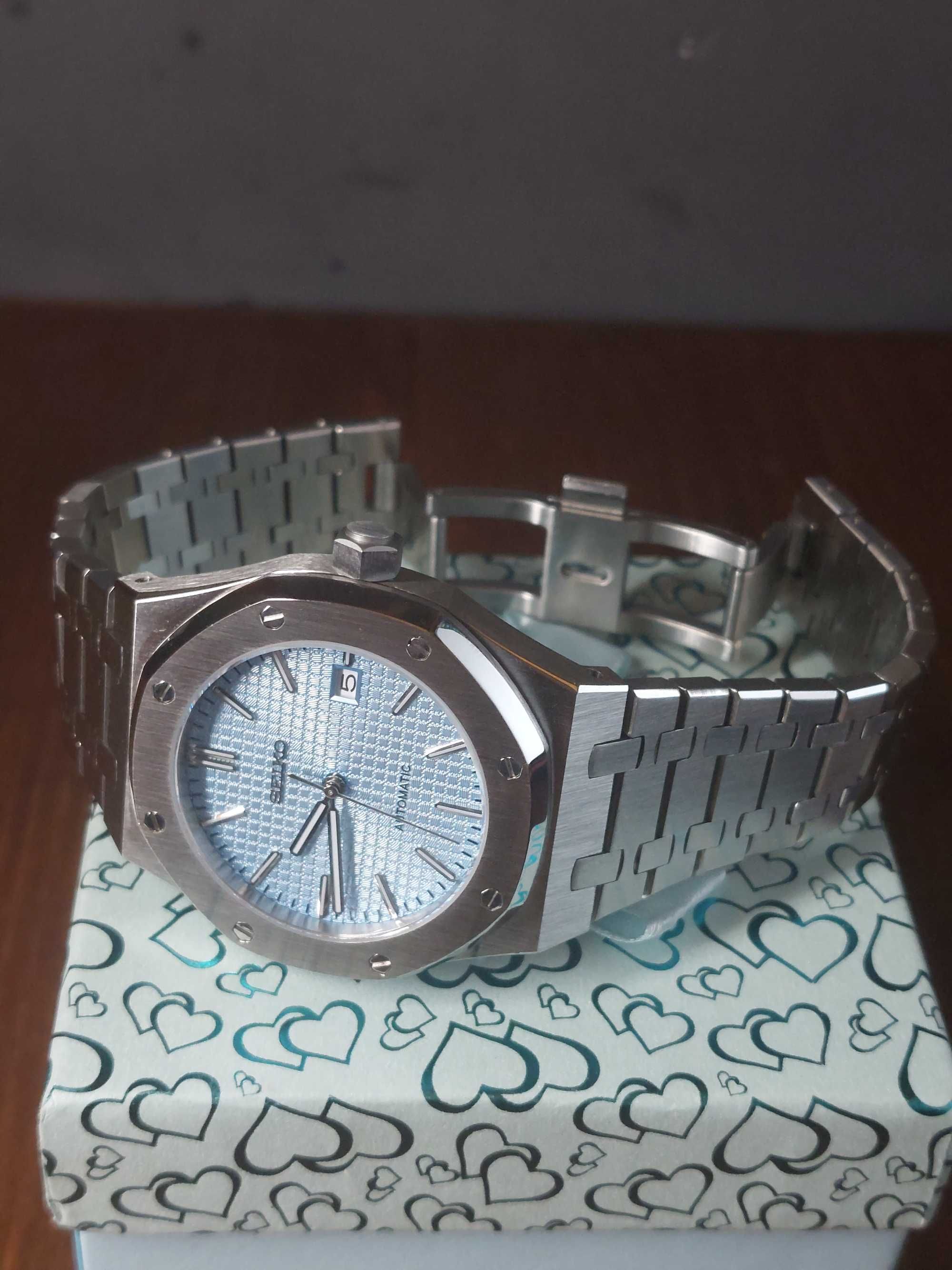 Zegarek Seiko mod Royal Oak
