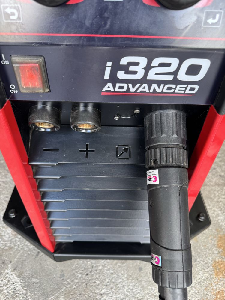 Spawarka lincoln powertec I320C advanced z uchwytem MIG/MAG