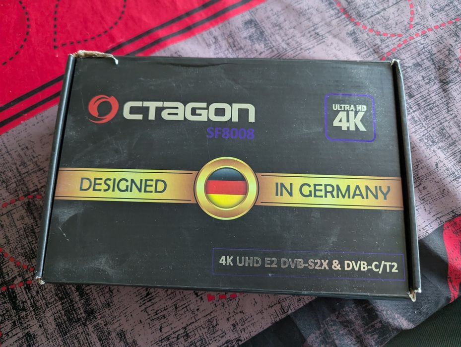 Box Satélite Octagon SF8008 4K