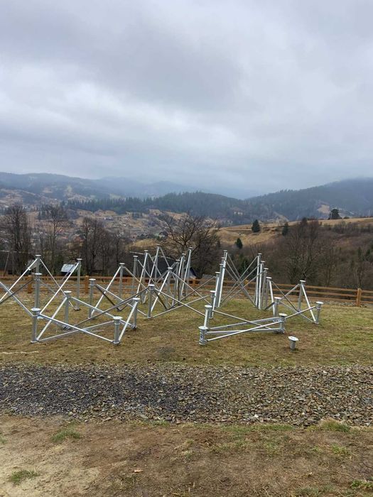 Геопалі винтовой фундамент • гвинтові сваї + геошуруп