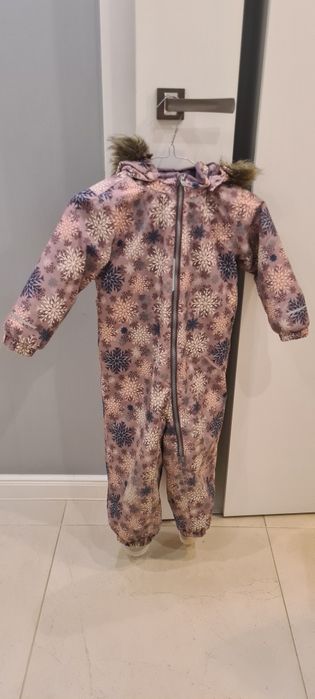 Sliczny kombinezon zimowy w gwiazdki Name IT r. 104