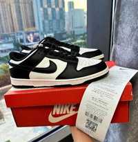 nike dunk biack low whute panda 37