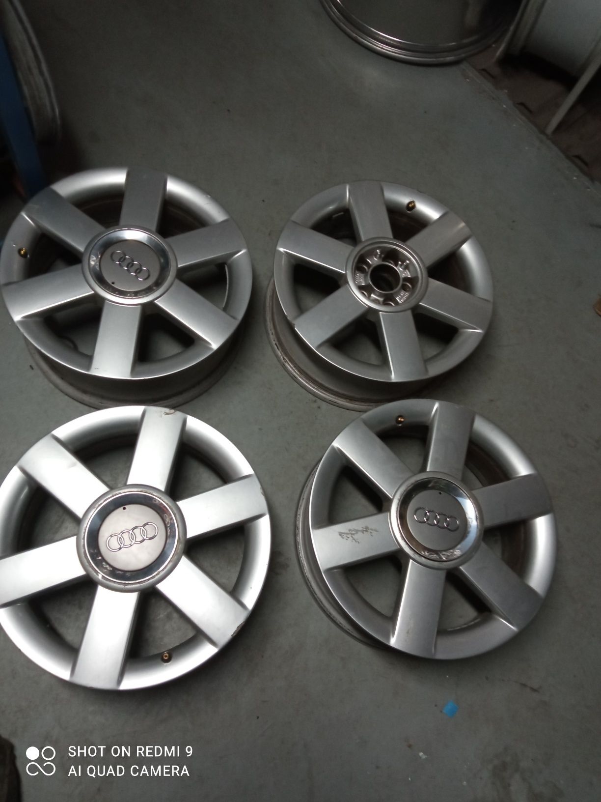 Oryginalne Felgi Aluminiowe AUDI 16" 5x100 6J ET35