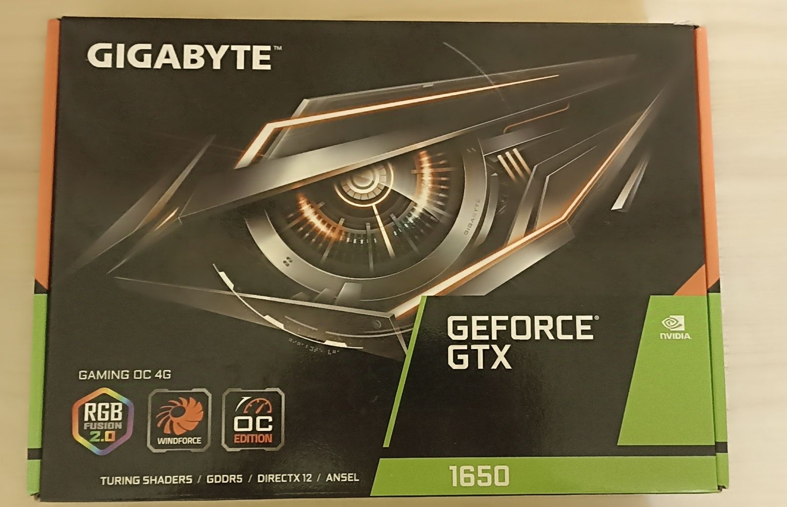Відеокарта Gigabyte GTX 1650