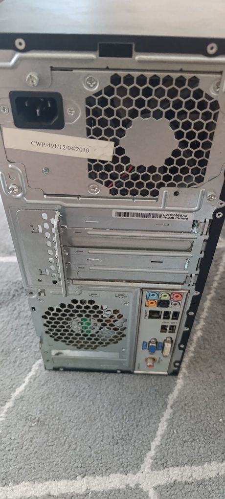 Komputer Stacjonarny HP + Monitor 60 hz
