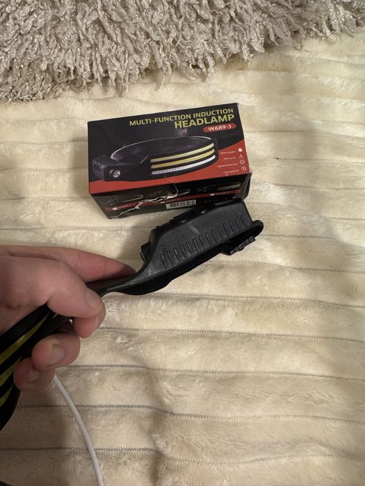 Фонарь налобний діодний лєд