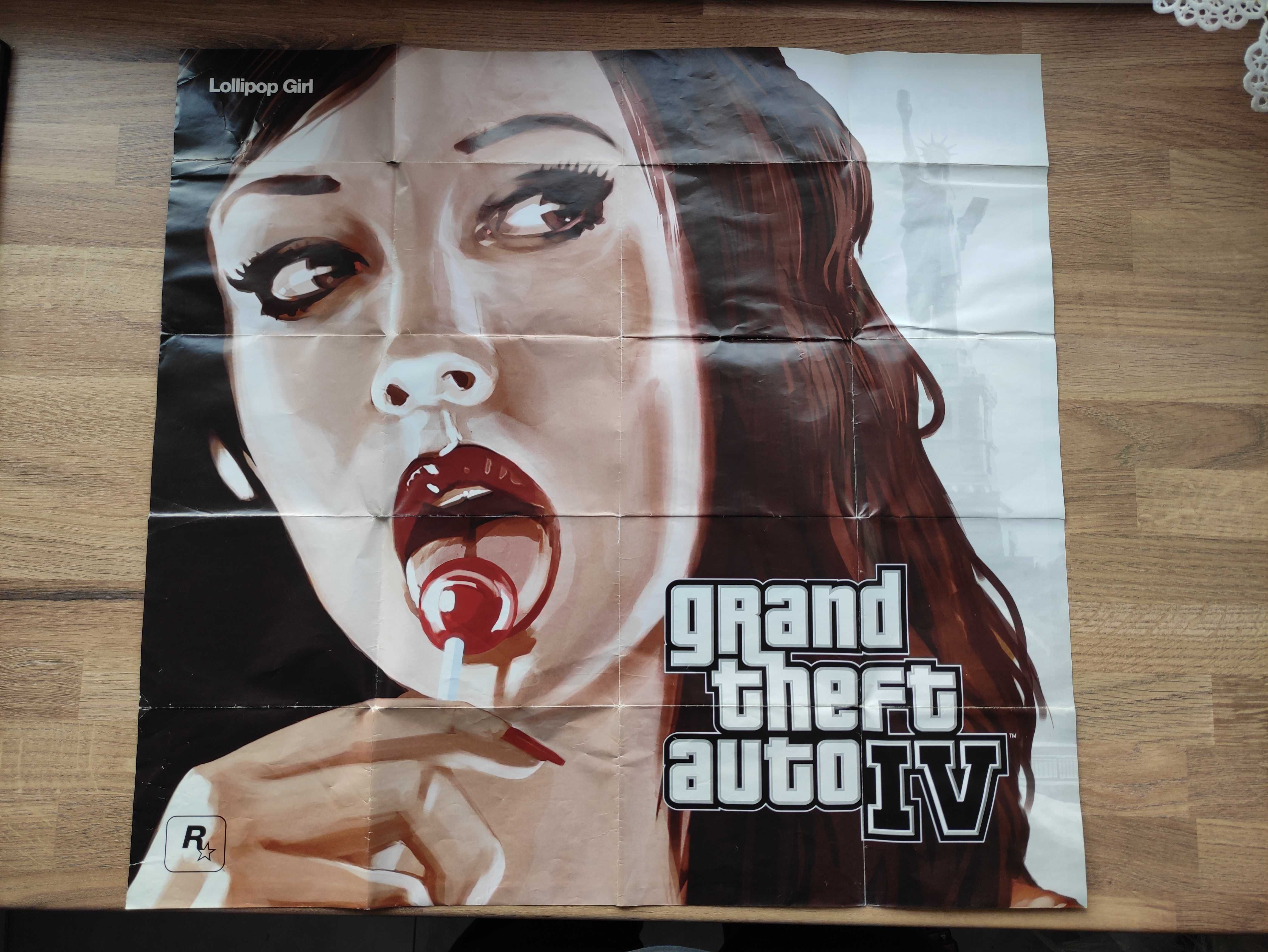 GTA IV PC Dla Kolekcjonerów Plakat Zestaw