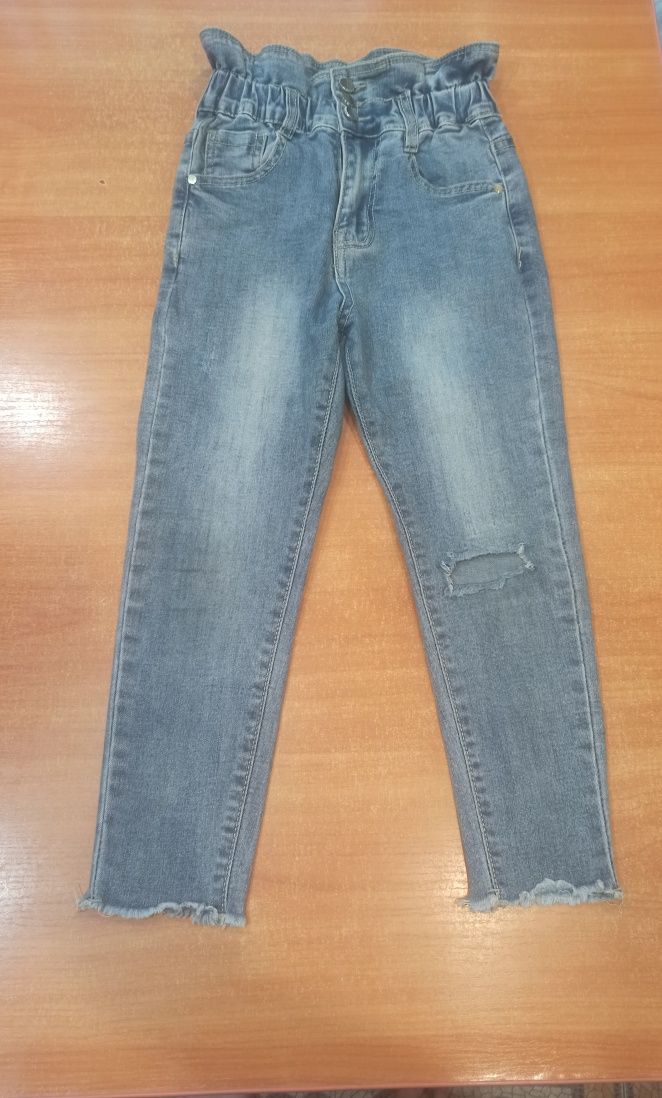 Легкі джинси для дівчинки/ Джинсы для девочки ( р.128)