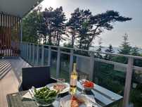 Apartament BalticHoffPremium Gąski widok na morze 17 m plaża basen SPA