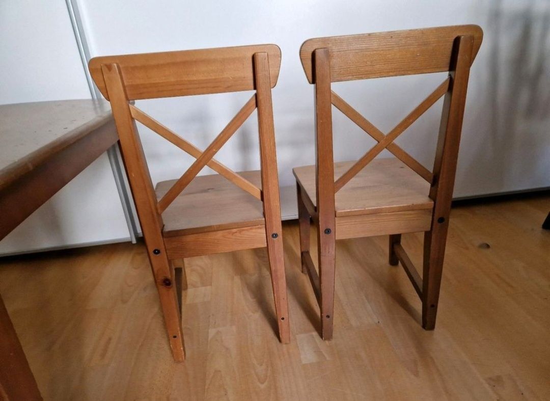 Stolik krzesła ikea Leksvik dla dzieci