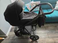 Wózek 2w1 Roan Ivi True Black