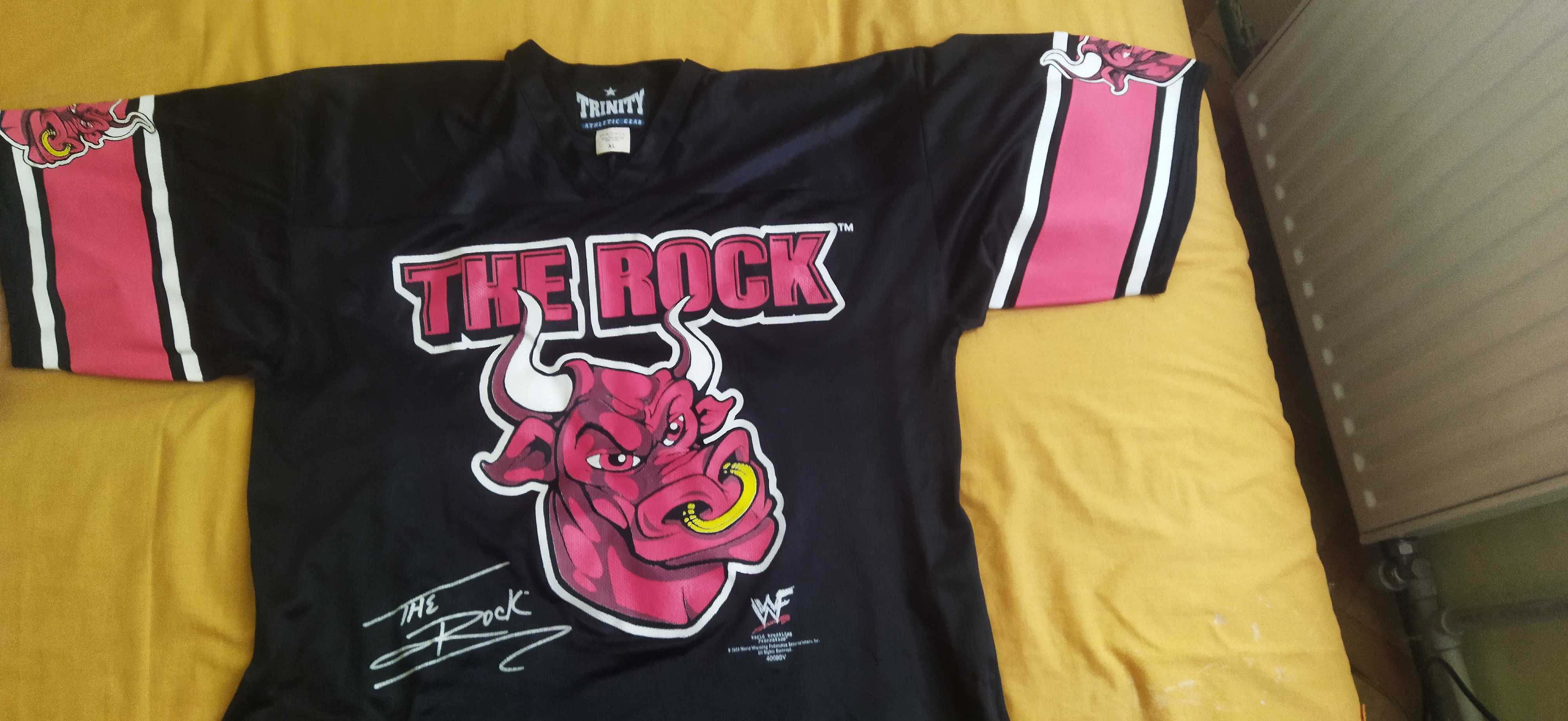 Koszulka "The Rock" 2000r XL dla pasjonatów i kolekcjonerów