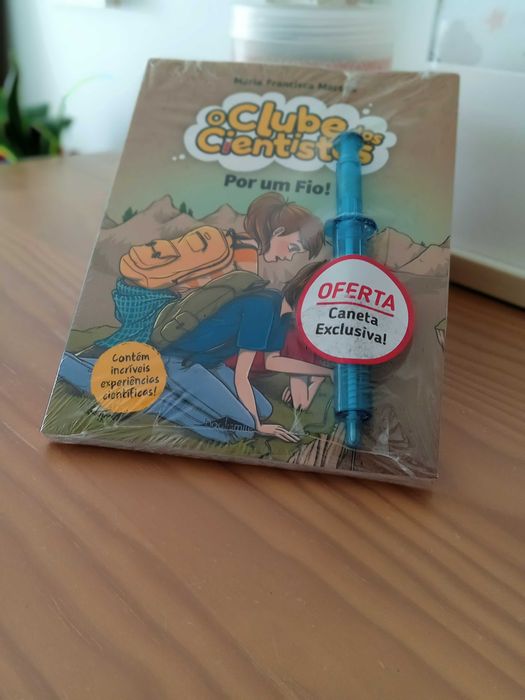 Livro Clube dos Cientistas - Por um Fio