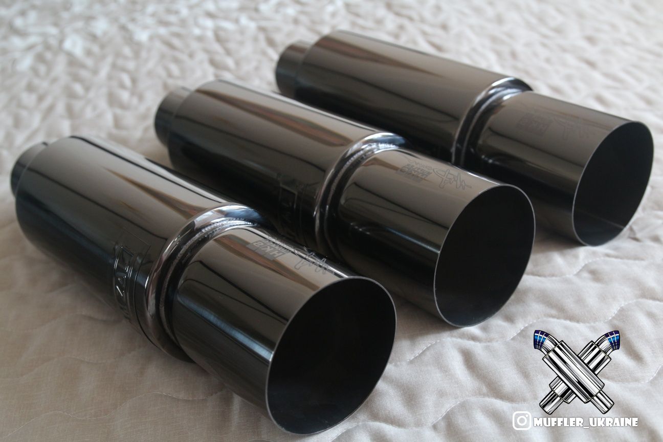 Глушитель прямоток HKS HI Power Muffler банка(Kakimoto прямоток racing