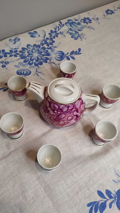 Porcelanowy zestaw Ćmielów