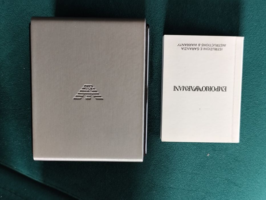 Zegarek męski klasyczny stylowy elegancki Emporio Armani AR1737 skóra